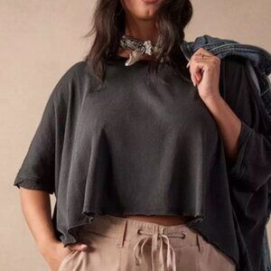 Vintage Black Size 3 Torrid Festi Oversized Dolman Tee